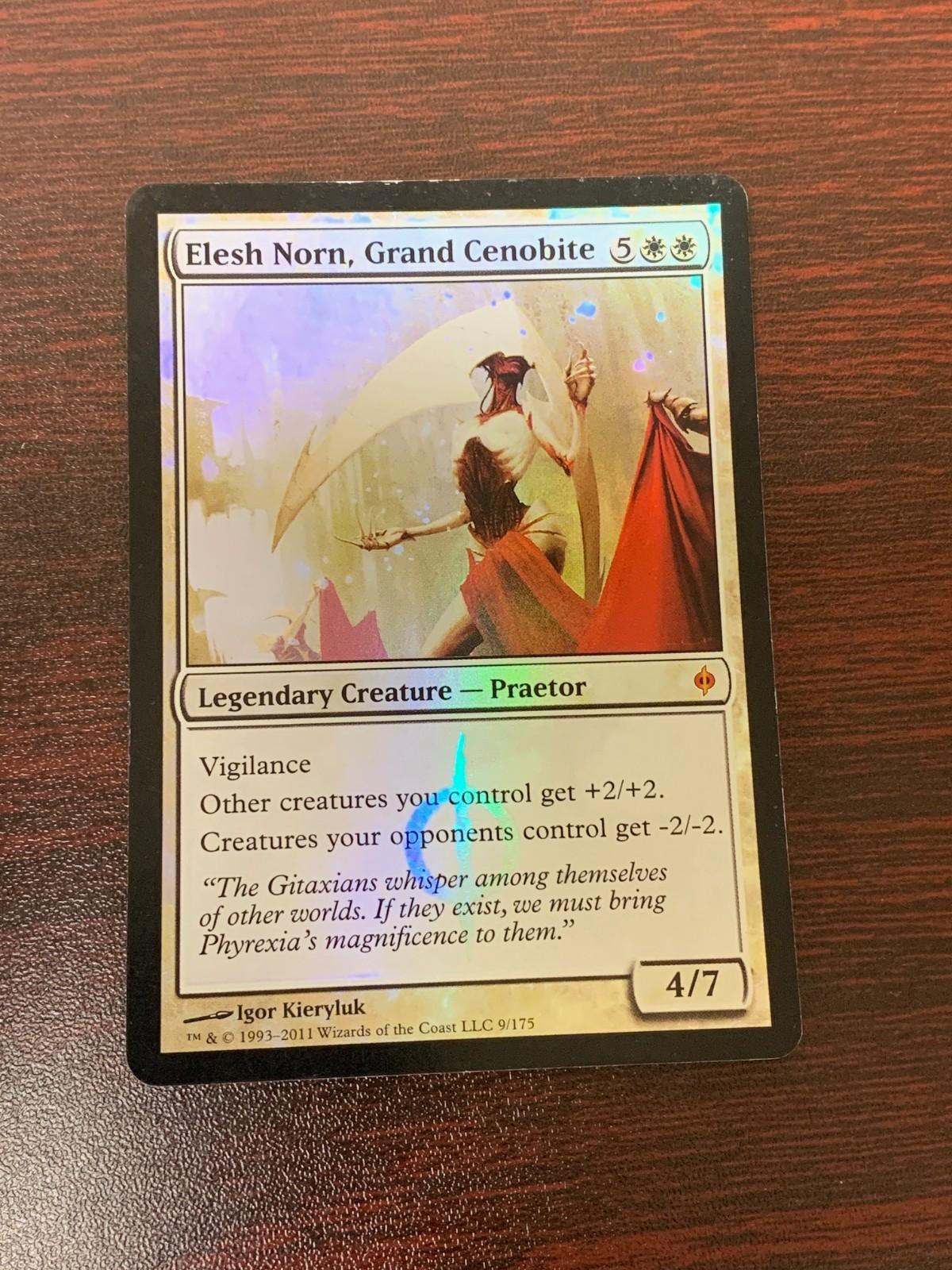 FOIL Elesh Norn, Grand Cenobite ~ New Phyrexia [ Excellent ] [ Magic MTG ]