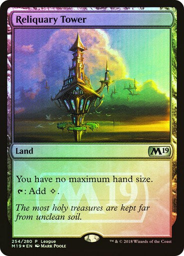 FOIL Reliquary Tower ~ League Promos [ NearMint ] [ Magic MTG ]