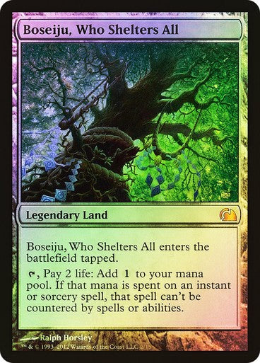 FOIL Boseiju, Who Shelters All ~ From the Vault [ Excellent ] [ Magic MTG ]