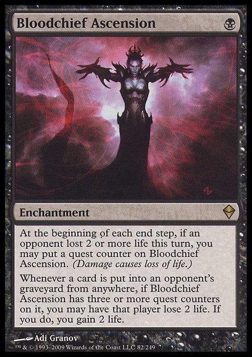 Bloodchief Ascension ~ Zendikar [ NearMint ] [ Magic MTG ]