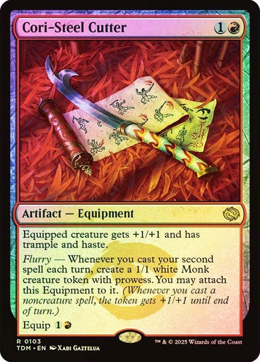 FOIL Cori-Steel Cutter ~ Tarkir: Dragonstorm [ NM ] [ Magic MTG ]