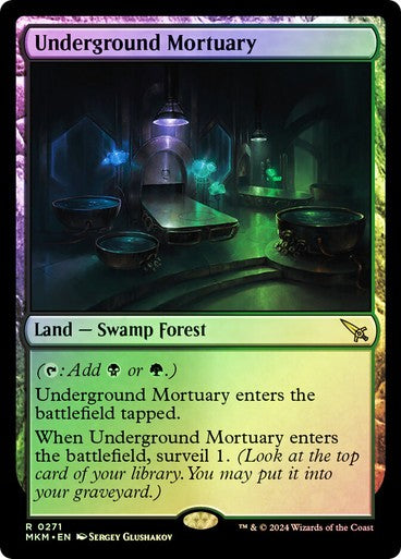 FOIL Underground Mortuary ~ Murders at Karlov Manor [ NM ] [ MTG ]