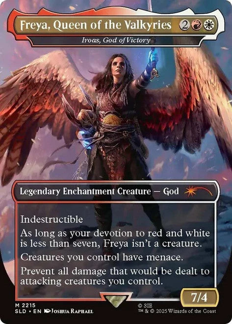 Freya, Queen of the Valkyries ( Iroas, God of Victory ) ~ Secret Lair [ NM ]