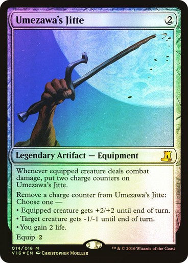 FOIL Umezawa's Jitte ~ From the Vault [ Excellent ] [ Magic MTG ]