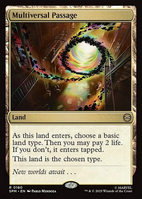 Multiversal Passage ~ Spider-Man [ NM ] [ Magic MTG ]