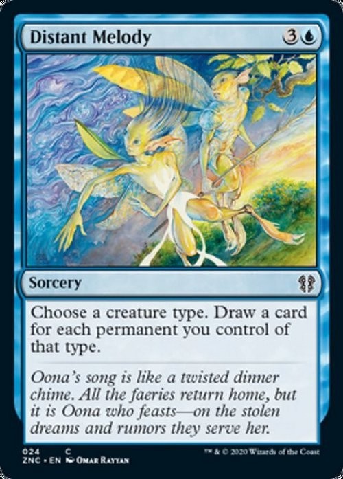 Distant Melody ~ Commander: Zendikar Rising [ NearMint ] [ Magic MTG ]