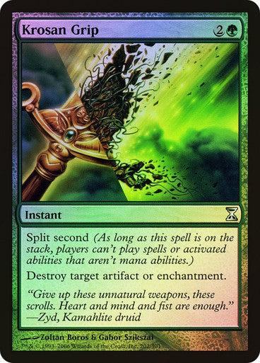 FOIL Krosan Grip ~ Time Spiral [ PLAYED ] [ Magic MTG ]