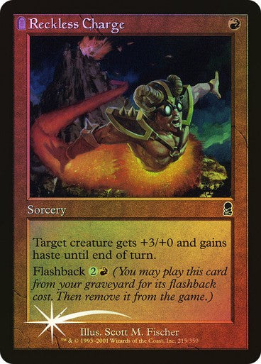 FOIL Reckless Charge ~ Odyssey [ NearMint ] [ Magic MTG ]