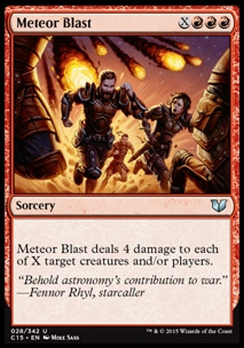 Meteor Blast ~ Commander 2015 [ Excellent ] [ Magic MTG ]