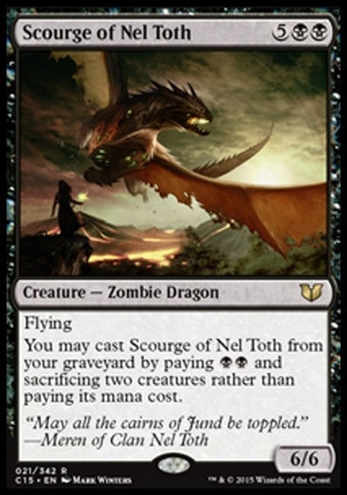 Scourge of Nel Toth ~ Commander 2015 [ PLAYED ] [ Magic MTG ]