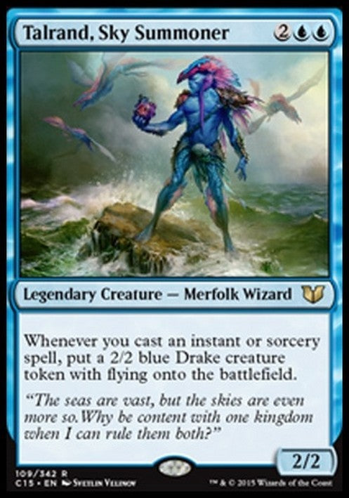 Talrand, Sky Summoner ~ Commander 2015 [ Excellent ] [ Magic MTG ]