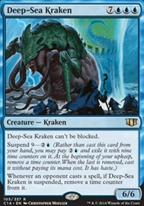 Deep-Sea Kraken ~ Commander 2014 [ Excellent ] [ Magic MTG ]