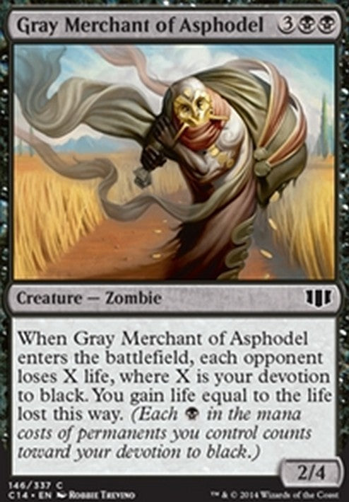 Gray Merchant of Asphodel ~ Commander 2014 [ Excellent ] [ Magic MTG ]