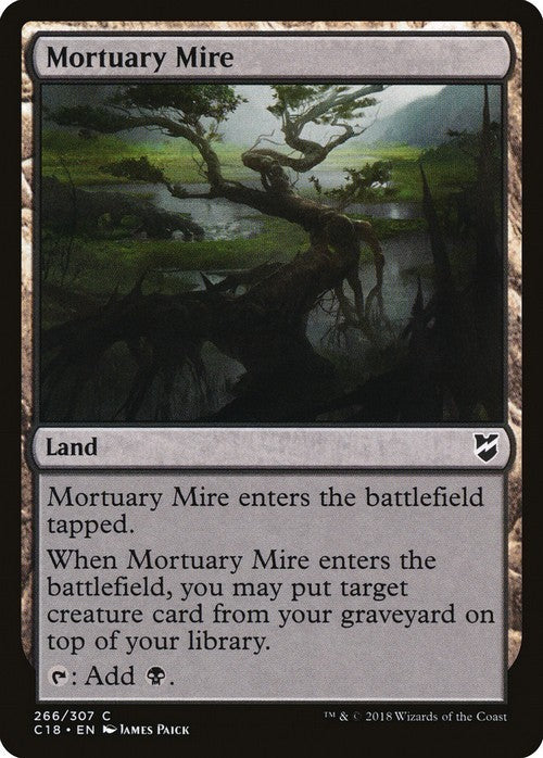 Mortuary Mire ~ Commander 2018 [ Excellent ] [ Magic MTG ]