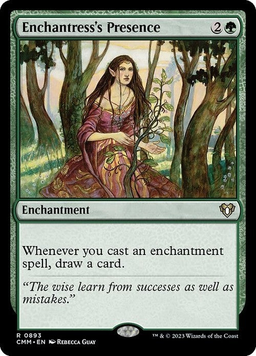Enchantress's Presence ~ Commander Masters [ NearMint ] [ Magic MTG ]