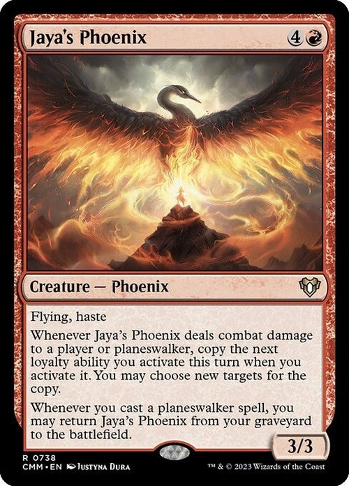 Jaya's Phoenix ~ Commander Masters [ NearMint ] [ Magic MTG ]