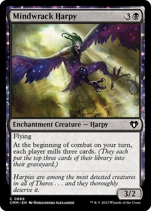 Mindwrack Harpy ~ Commander Masters [ NearMint ] [ Magic MTG ]