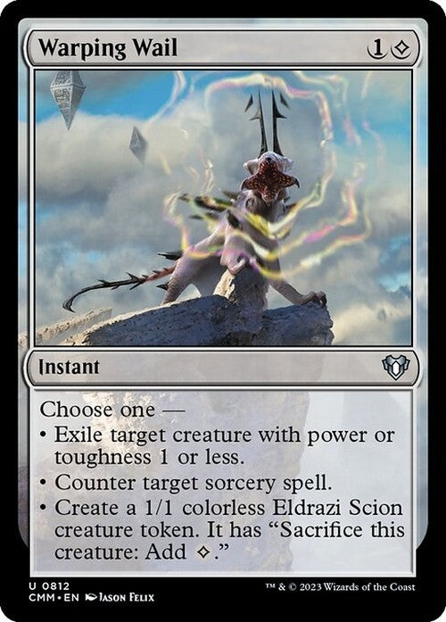 Warping Wail ~ Commander Masters [ NearMint ] [ Magic MTG ]