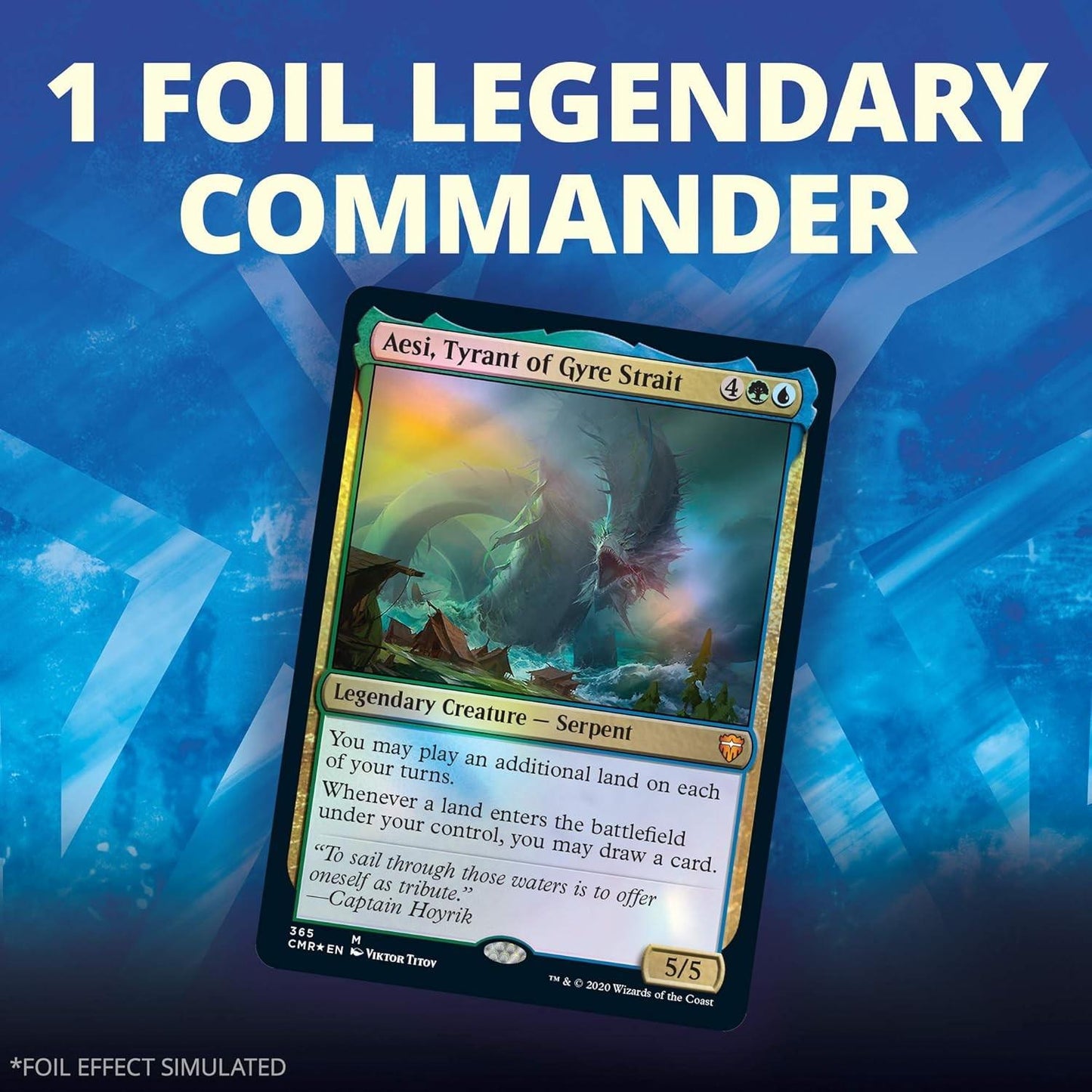 Reap the Tides Deck ~ Commander Legends ~ Magic MTG Sealed