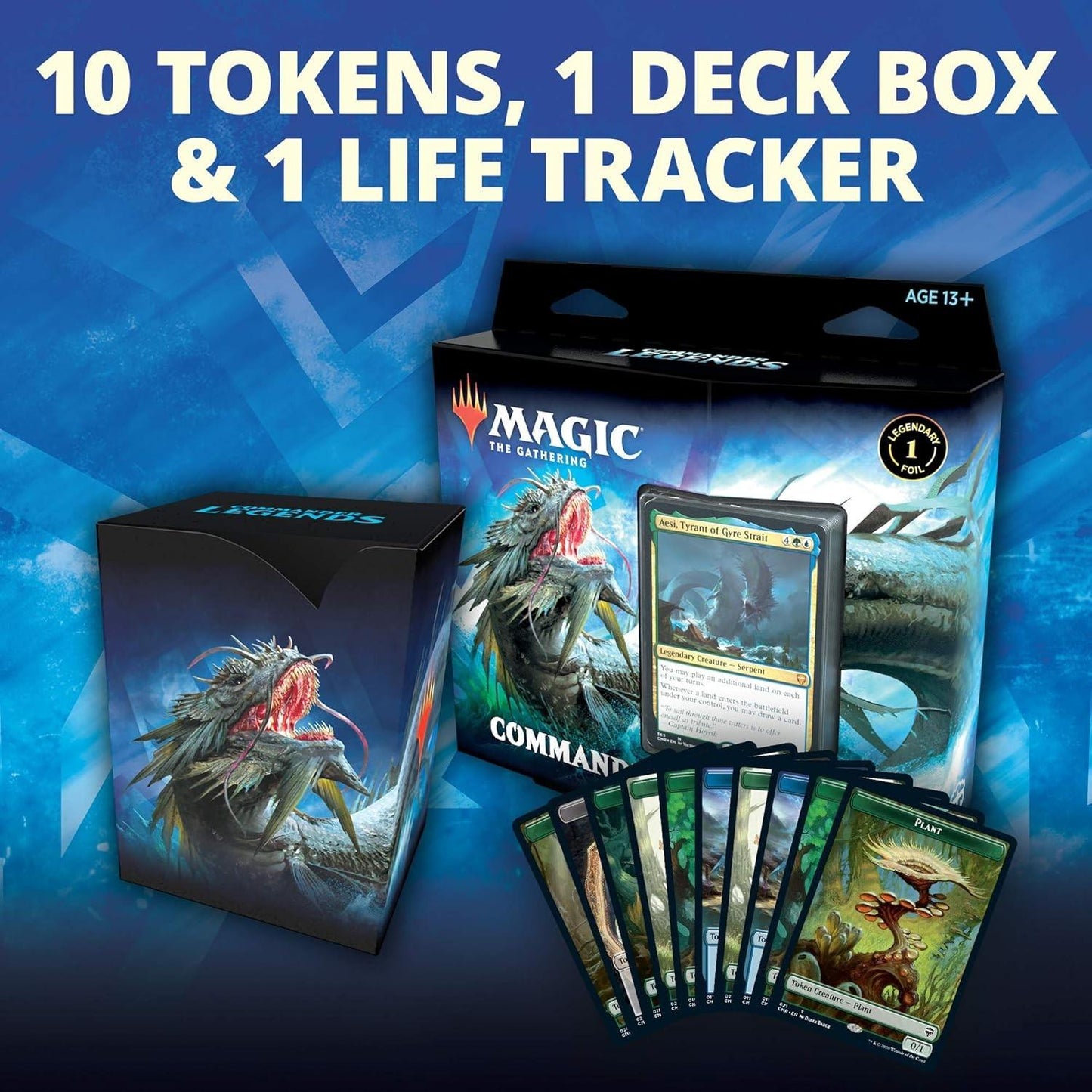 Reap the Tides Deck ~ Commander Legends ~ Magic MTG Sealed