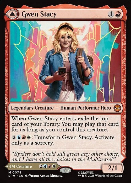 Gwen Stacy / Ghost-Spider ~ Spider-Man [ NM ] [ Magic MTG ]