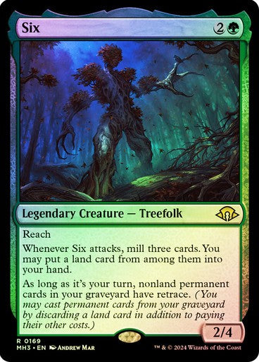 FOIL Six ~ Modern Horizons 3 [ NearMint ] [ Magic MTG ]