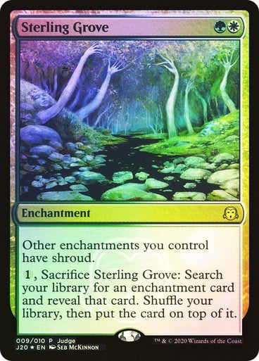 FOIL Sterling Grove ~ Judge Rewards Promos [ NearMint ] [ Magic MTG ]
