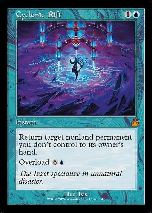 RETRO Cyclonic Rift ~ Ravnica Remastered [ NearMint ] [ Magic MTG ]