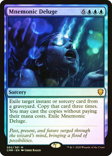 FOIL Mnemonic Deluge ~ Commander Legends 1 [ NearMint ] [ Magic MTG ]
