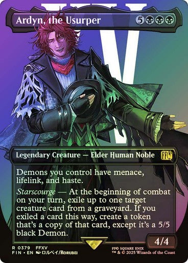 FOIL ALTERNATE Ardyn, the Usurper #379 ~ Final Fantasy [ EX ] [ Magic MTG ]