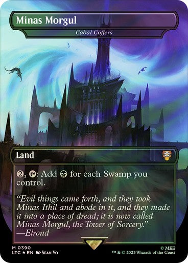 FOIL SURGE Minas Morgul ( Cabal Coffers ) ~ The Lord of the Rings [ MINT ]