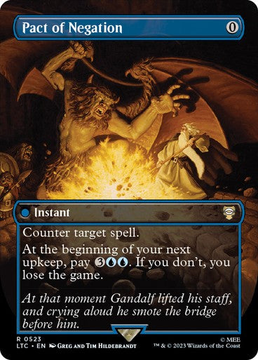 Pact of Negation ~ Commander: The Lord of the Rings [ NM ] [ Magic MTG ]