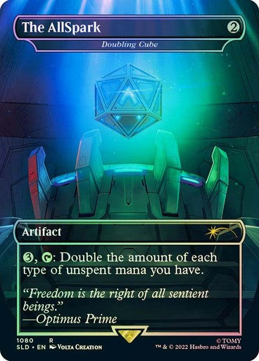 FOIL The AllSpark ( Doubling Cube ) ~ Secret Lair [ NearMint ] [ Magic MTG ]
