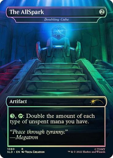 FOIL The AllSpark ( Doubling Cube ) ~ Secret Lair [ NearMint ] [ Magic MTG ] - London Magic Traders Ltd