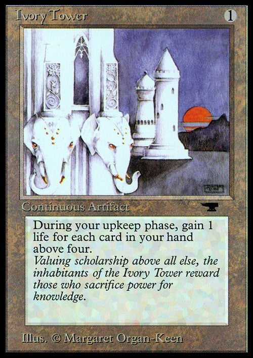 Ivory Tower ~ Antiquities [ PLAYED ] [ Magic MTG ]