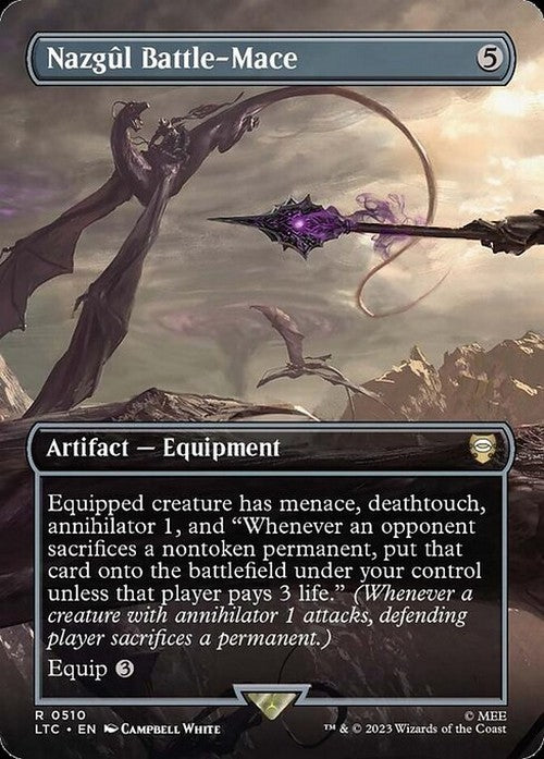 Nazgul Battle-Mace ~ Commander: The Lord of the Rings [ NM ] [ Magic MTG ]