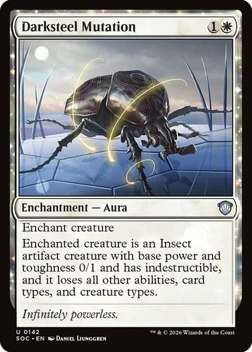 Darksteel Mutation ~ Commander: Secrets of Strixhaven [ NearMint ] [ Magic MTG ]