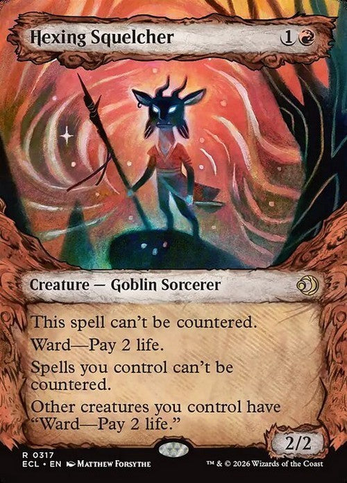 SHOWCASE Hexing Squelcher ~ Lorwyn Eclipsed [ NearMint ] [ Magic MTG ]