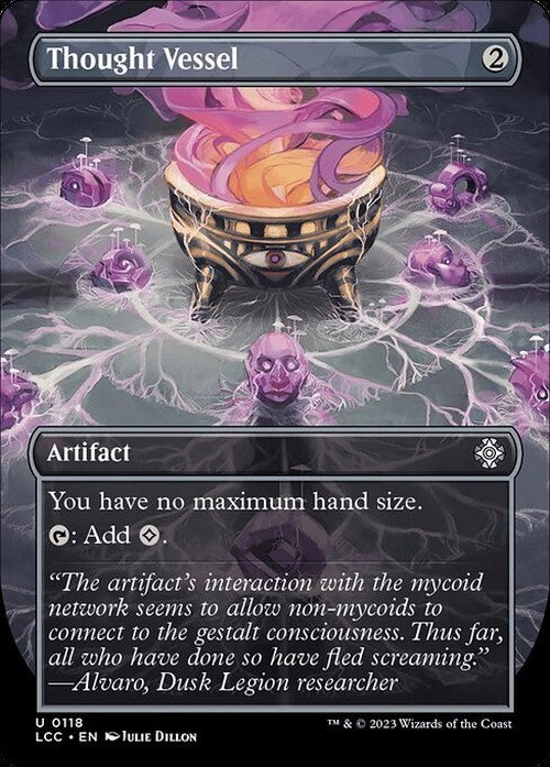 BORDERLESS Thought Vessel ~ The Lost Caverns of Ixalan [ NM ] [ Magic MTG ]
