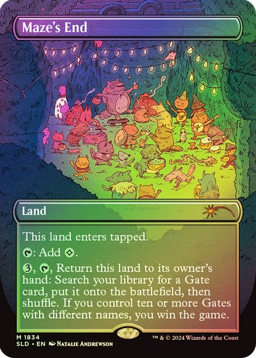 FOIL Maze's End ~ Secret Lair [ NearMint ] [ Magic MTG ]
