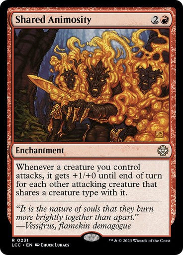 Shared Animosity ~ Commander: The Lost Caverns of Ixalan [ NM ] [ Magic MTG ]