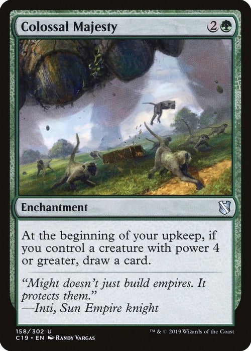 Colossal Majesty ~ Commander 2019 [ NearMint ] [ Magic MTG ]