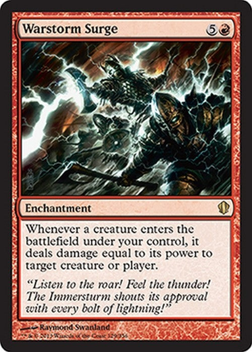 Warstorm Surge ~ Commander 2013 [ Excellent ] [ Magic MTG ]