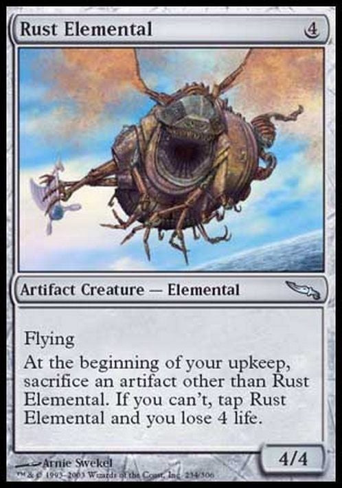 Rust Elemental ~ Mirrodin [ Excellent ] [ Magic MTG ]