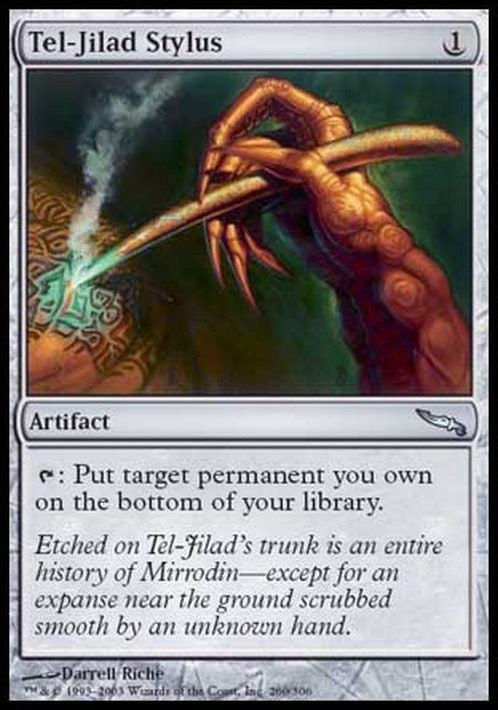 Tel-Jilad Stylus ~ Mirrodin [ Excellent ] [ Magic MTG ]