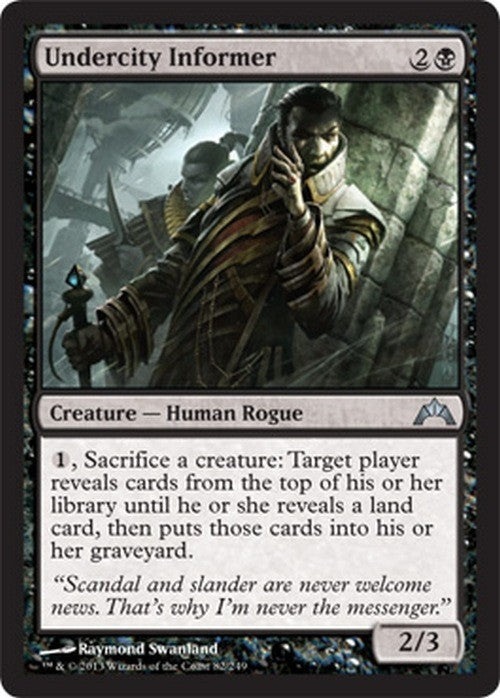 Undercity Informer ~ Gatecrash [ Excellent ] [ Magic MTG ]