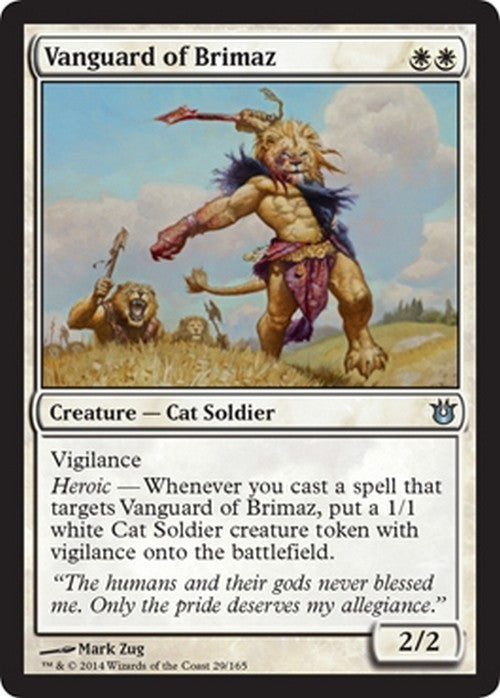 Vanguard of Brimaz ~ Born of the Gods [ Excellent ] [ Magic MTG ]