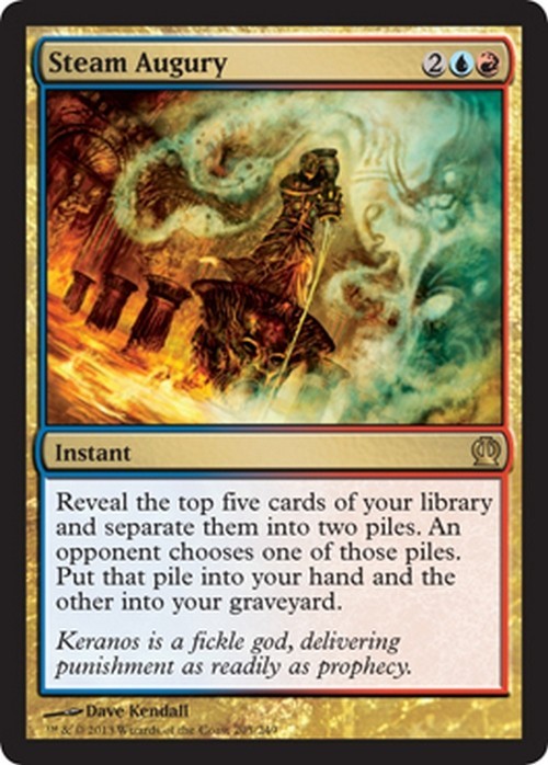 Steam Augury ~ Theros [ Excellent ] [ Magic MTG ]