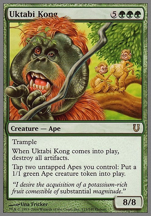 Uktabi Kong ~ Unhinged [ Excellent ] [ Magic MTG ]