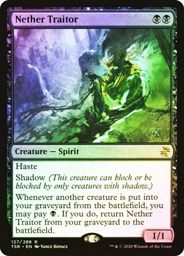FOIL Nether Traitor ~ Time Spiral Remastered [ Excellent ] [ Magic MTG ]